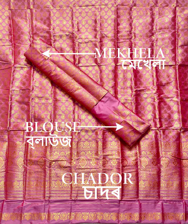 All Over Mix Set Mekhela Sador