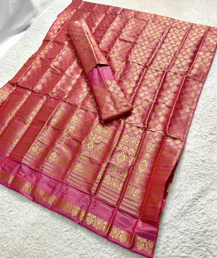 Mix Pat Mekhla Chador - Mix Designs - Clearance Sale