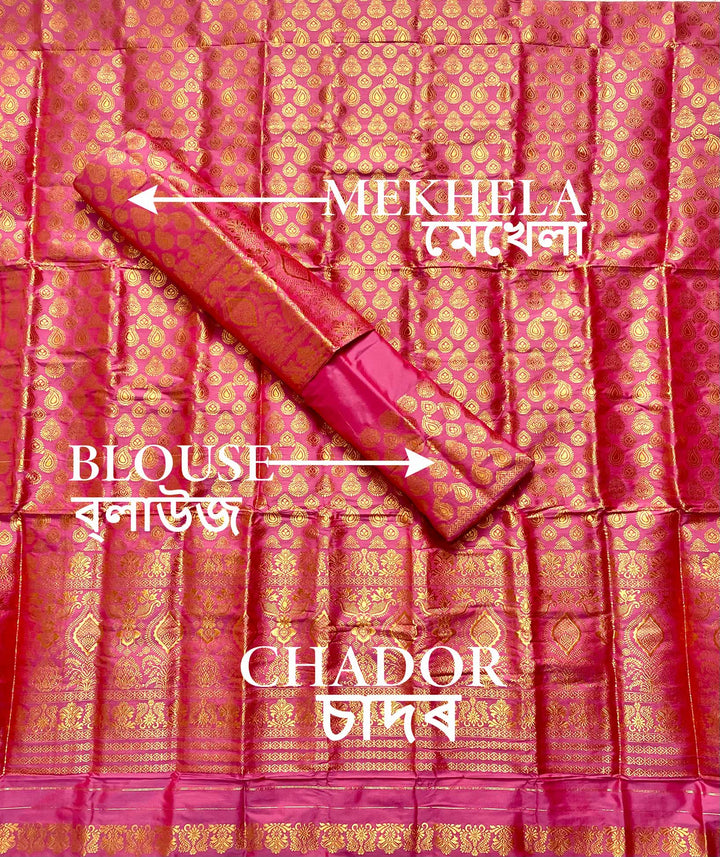 Mix Pat Mekhla Chador - Mix Designs - Clearance Sale