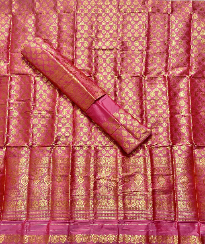 Mix Pat Mekhla Chador - Mix Designs - Clearance Sale