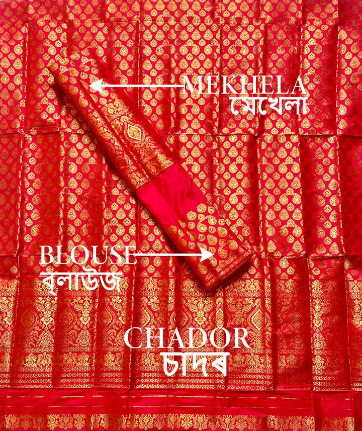 All Over Mix Set Mekhela Sador