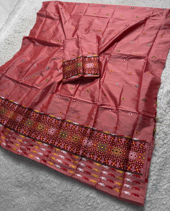 Multi-Dhaga Work Mix Set Mekhela Sador