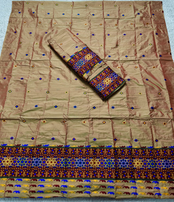 Multi-Dhaga Work Mix Set Mekhela Sador