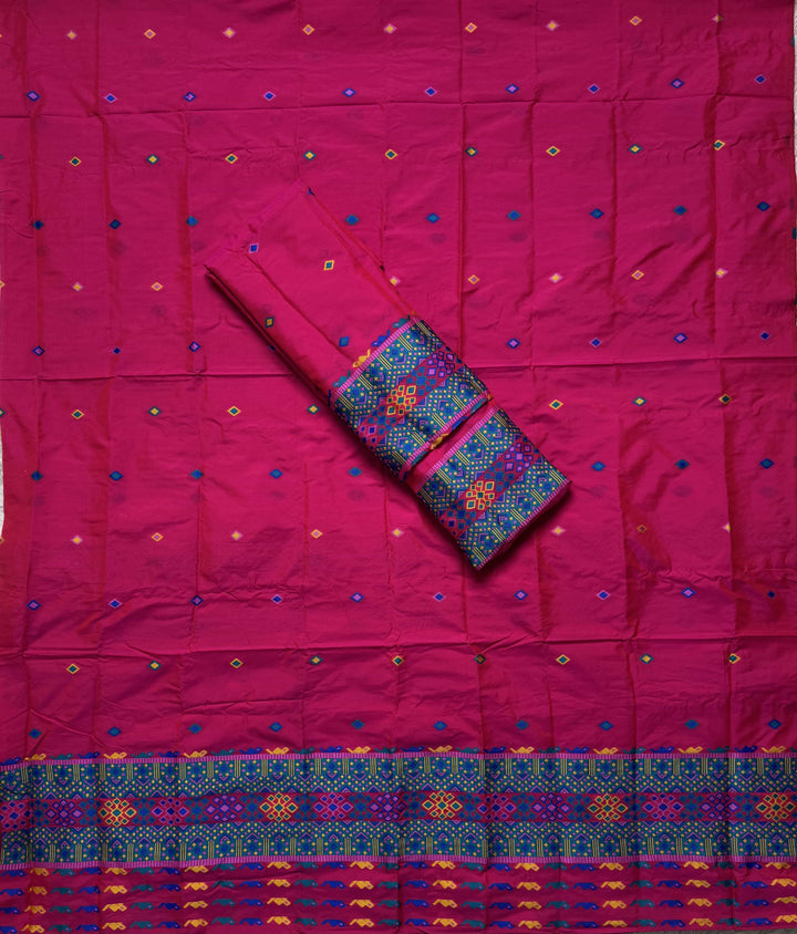 Multi-Dhaga Work Mix Set Mekhela Sador