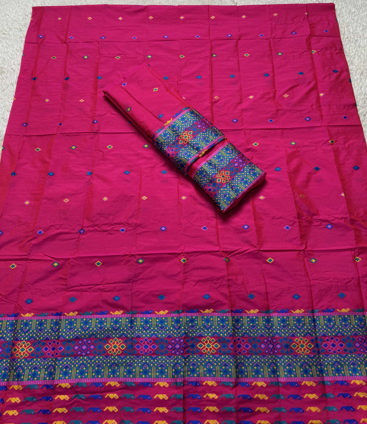 Multi-Dhaga Work Mix Set Mekhela Sador