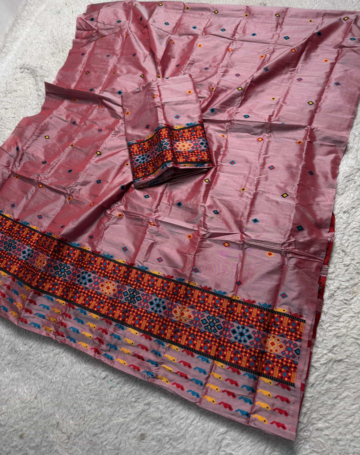 Multi-Dhaga Work Mix Set Mekhela Sador