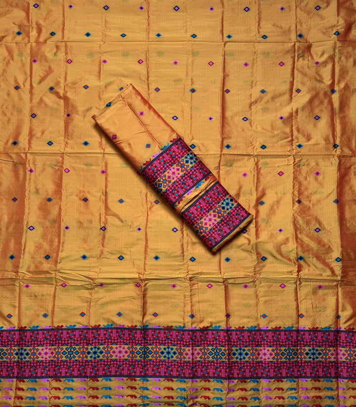 Multi-Dhaga Work Mix Set Mekhela Sador