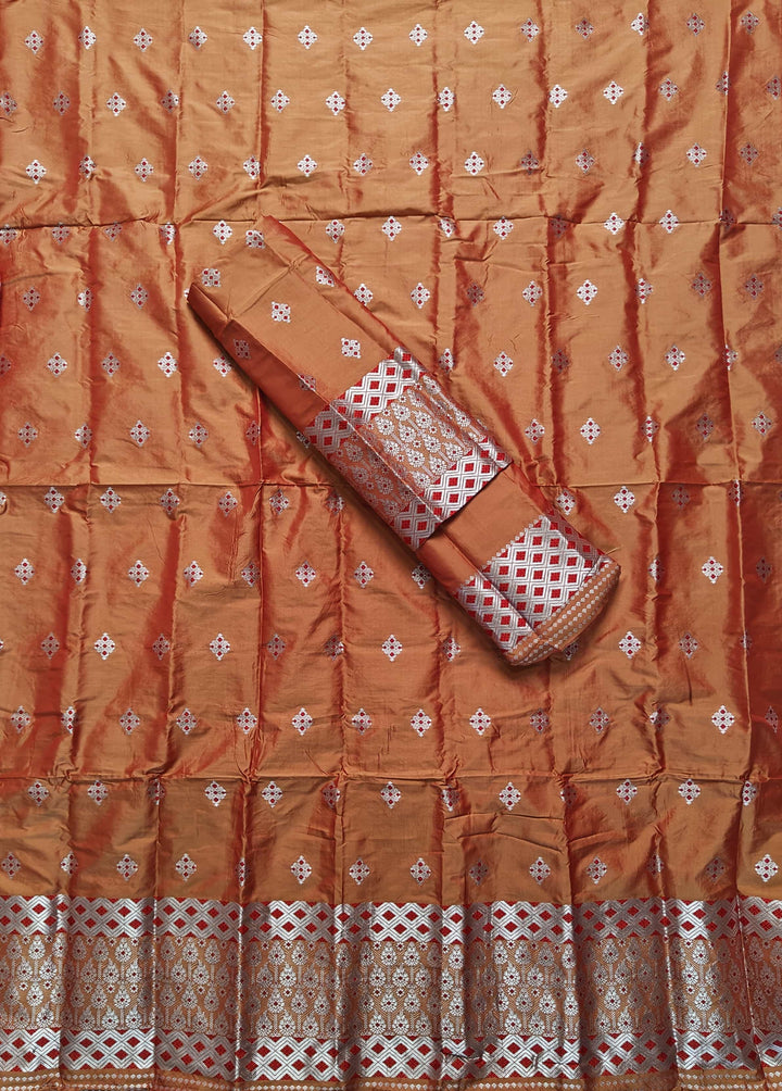 Silver Jari Mix Set Mekhela Sador