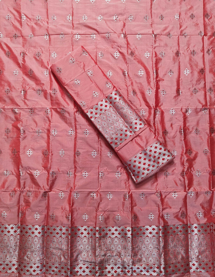 Silver Jari Mix Set Mekhela Sador