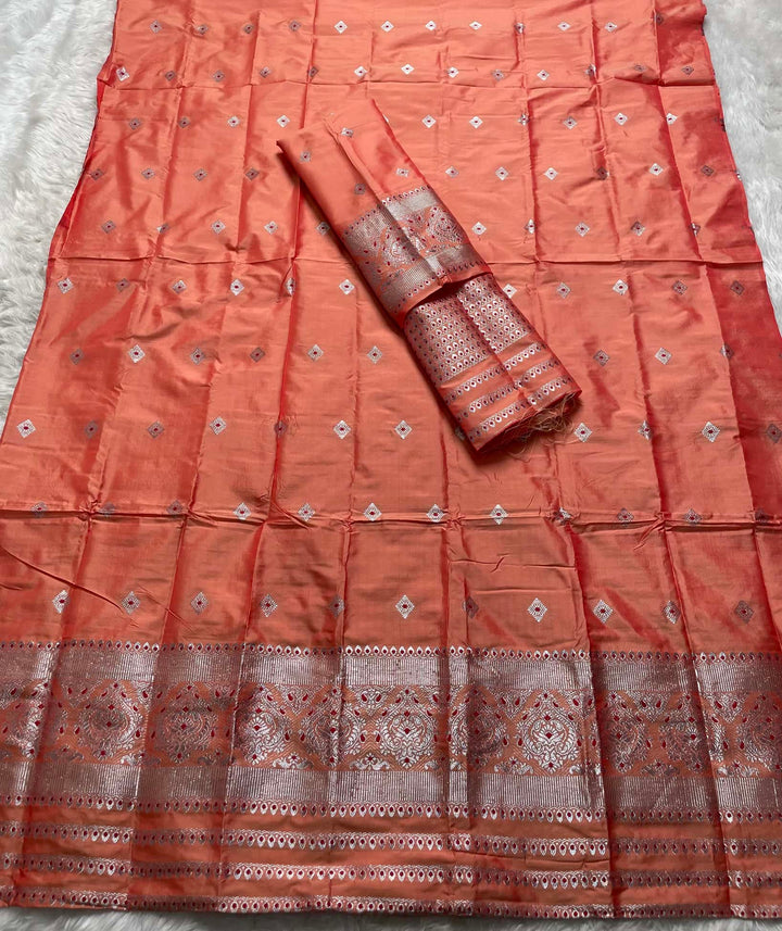 Silver Jari - Dhaga Mina - Mix Set Mekhela Sador