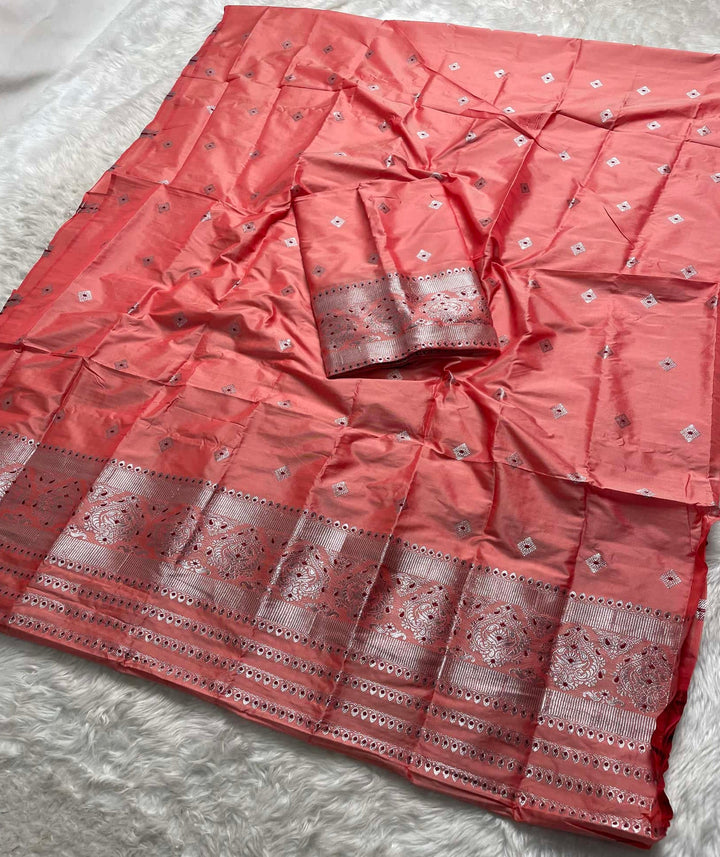 Silver Jari - Dhaga Mina - Mix Set Mekhela Sador