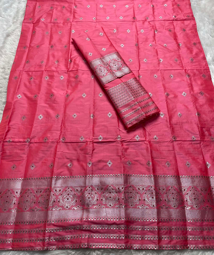 Silver Jari - Dhaga Mina - Mix Set Mekhela Sador