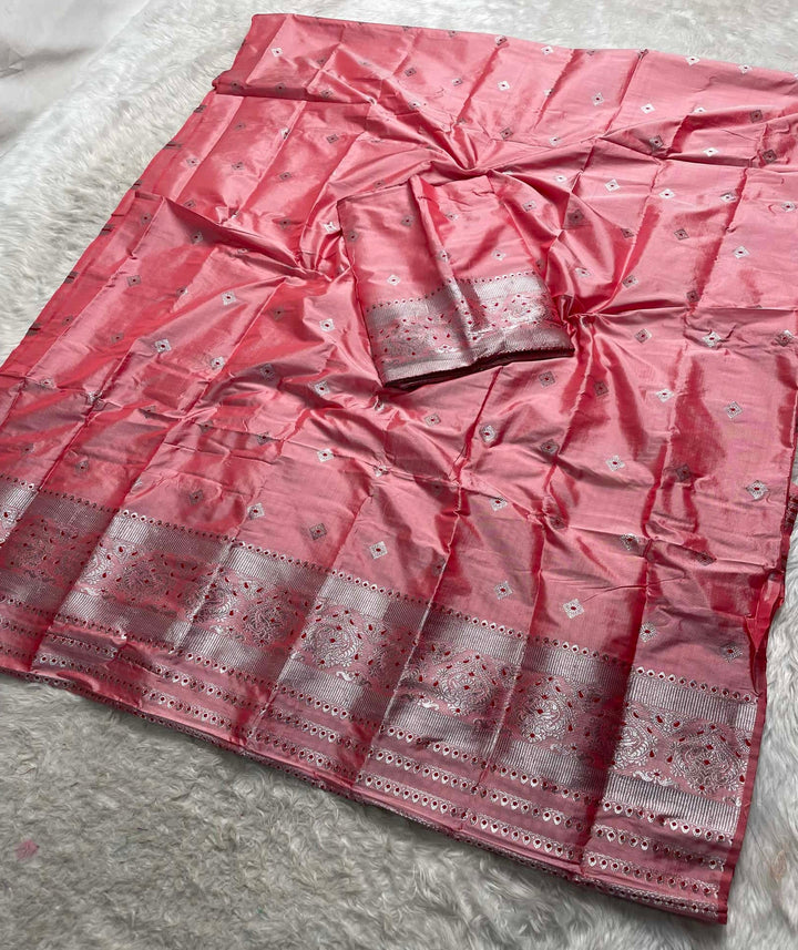 Silver Jari - Dhaga Mina - Mix Set Mekhela Sador
