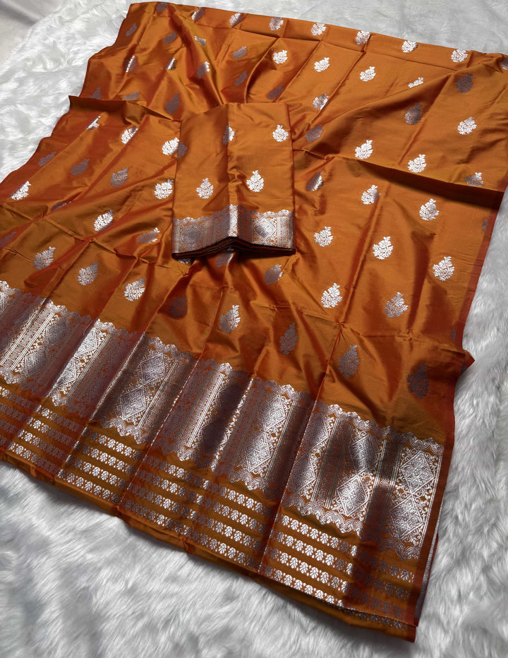 Silver Jari Mix Set Mekhela Sador