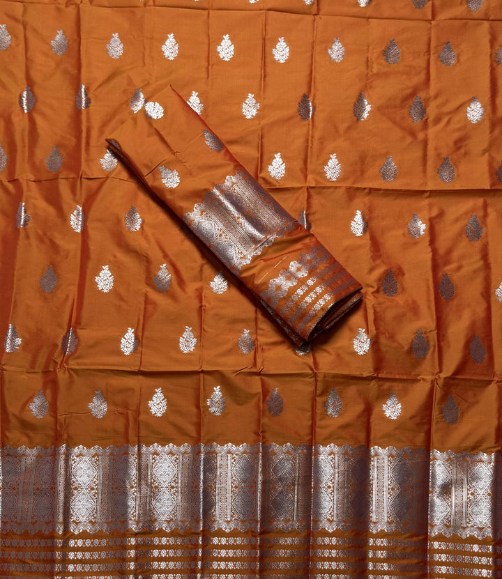 Silver Jari Mix Set Mekhela Sador