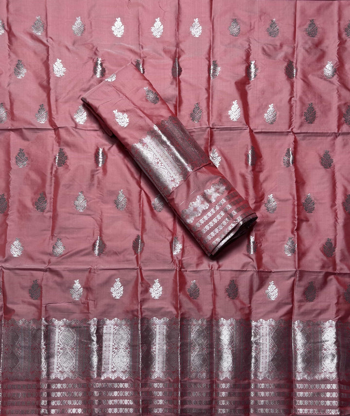 Silver Jari Mix Set Mekhela Sador