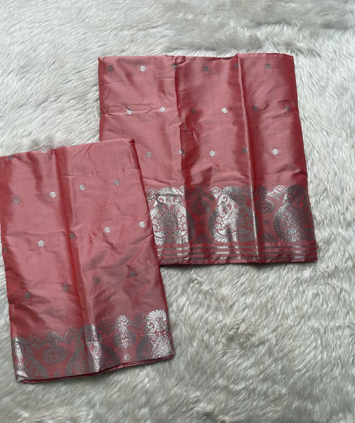 SIlver Jari - Dhaga Mina - Mix Set Mekhela Sador