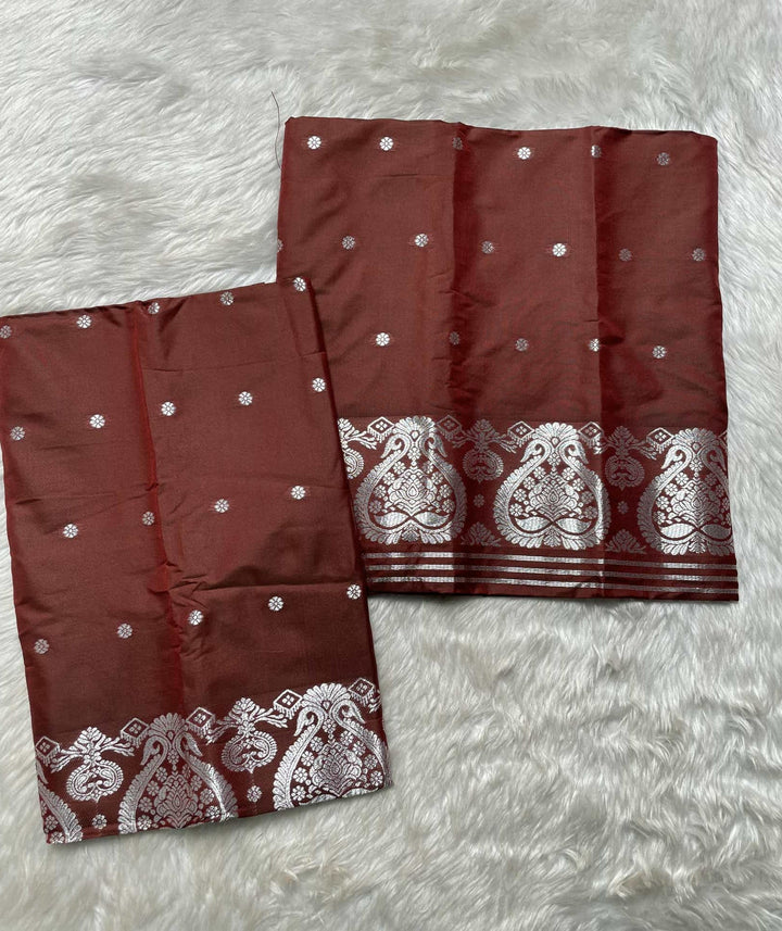 SIlver Jari - Dhaga Mina - Mix Set Mekhela Sador