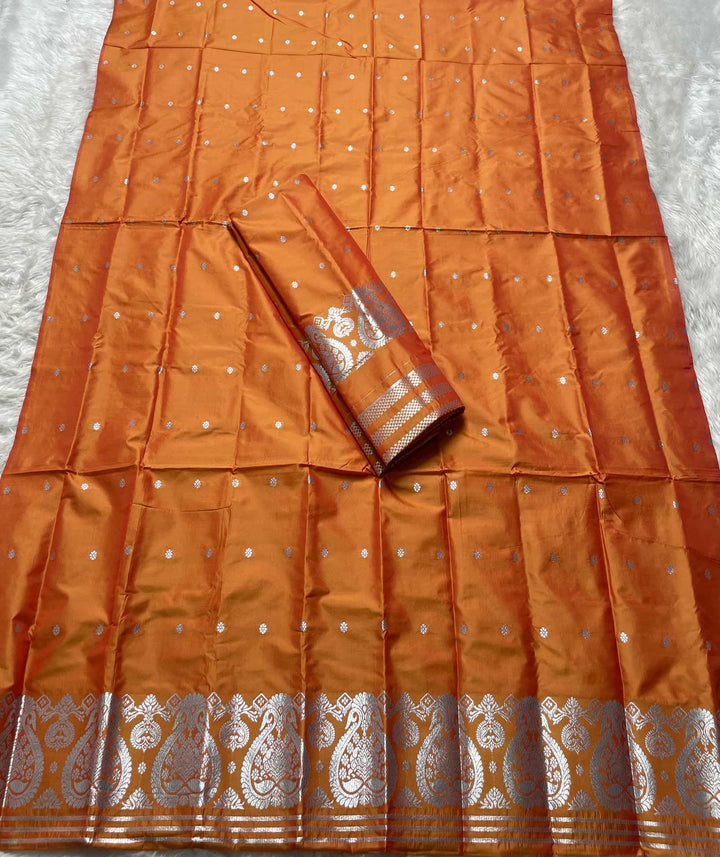 SIlver Jari - Dhaga Mina - Mix Set Mekhela Sador