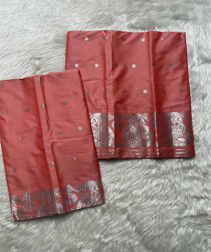 SIlver Jari - Dhaga Mina - Mix Set Mekhela Sador