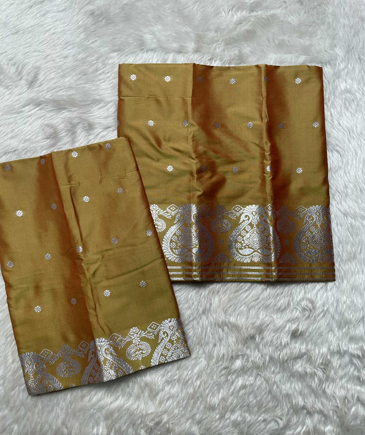 SIlver Jari - Dhaga Mina - Mix Set Mekhela Sador