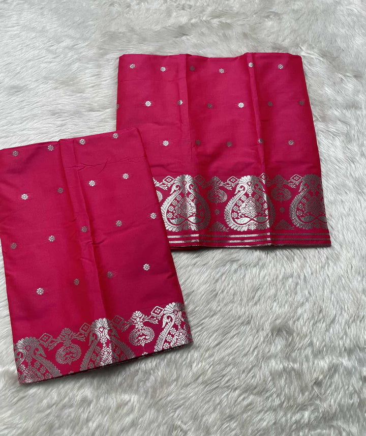 SIlver Jari - Dhaga Mina - Mix Set Mekhela Sador