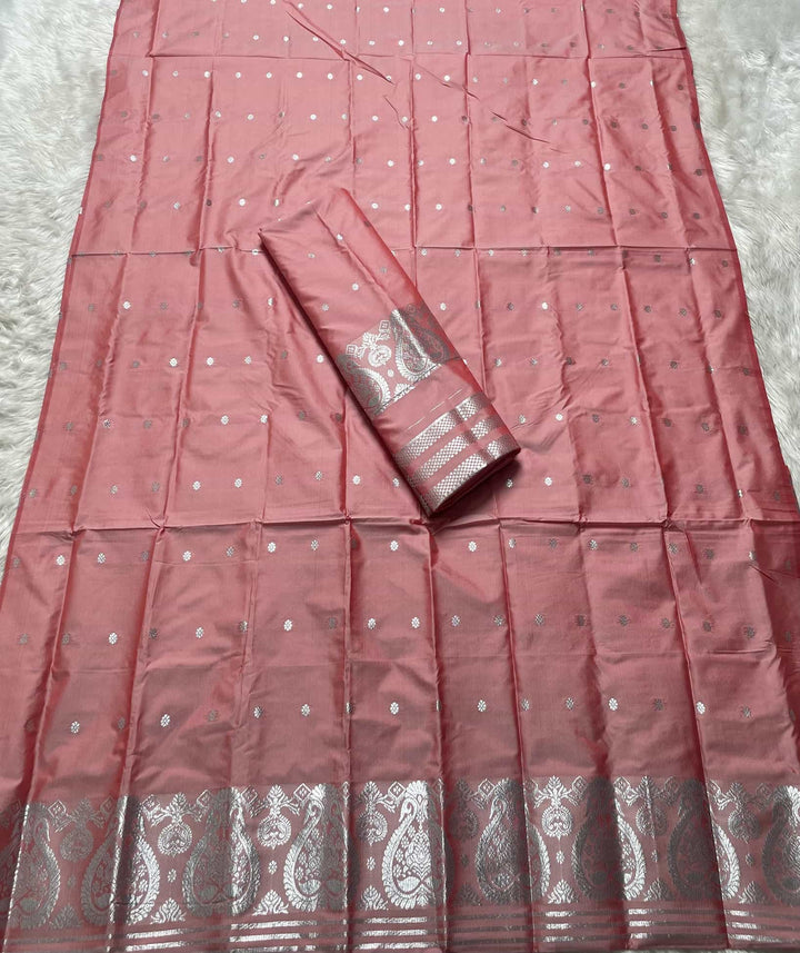 SIlver Jari - Dhaga Mina - Mix Set Mekhela Sador