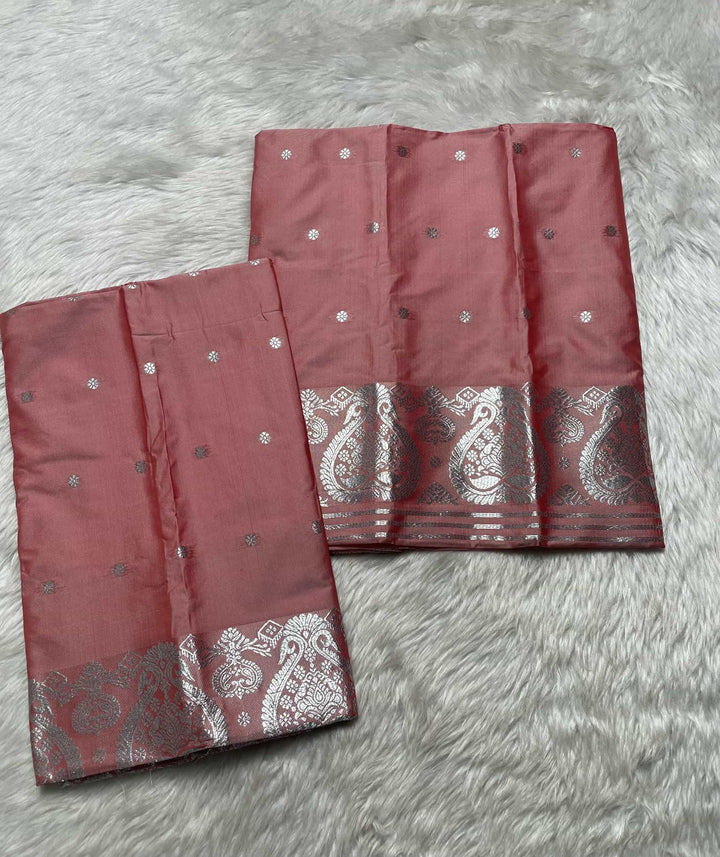 SIlver Jari - Dhaga Mina - Mix Set Mekhela Sador
