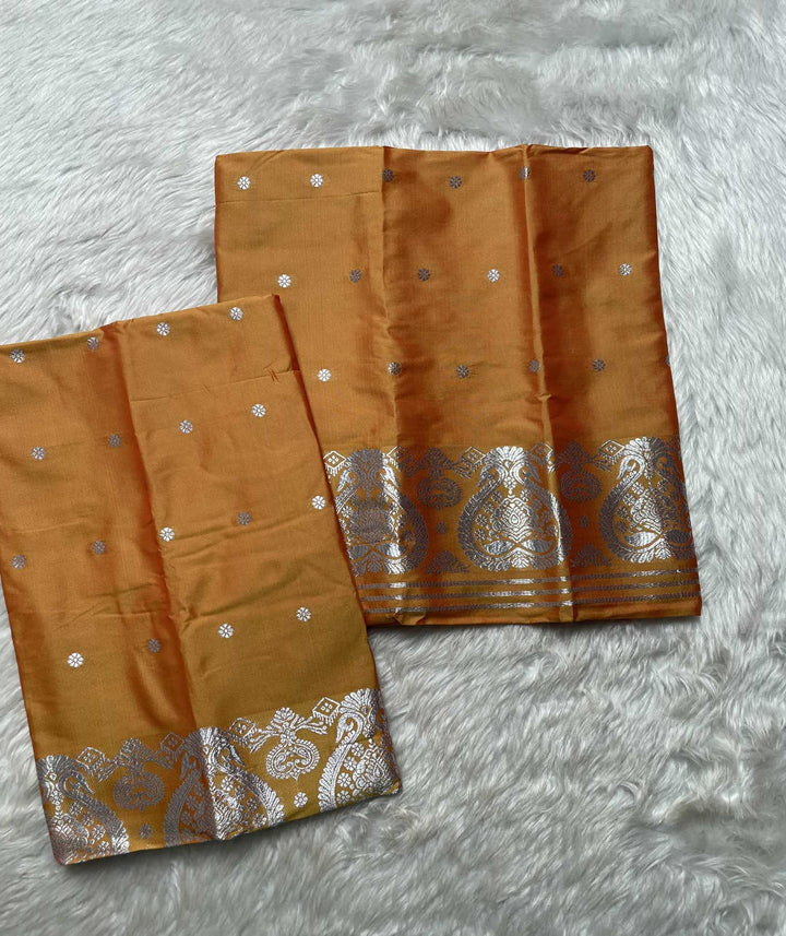 SIlver Jari - Dhaga Mina - Mix Set Mekhela Sador