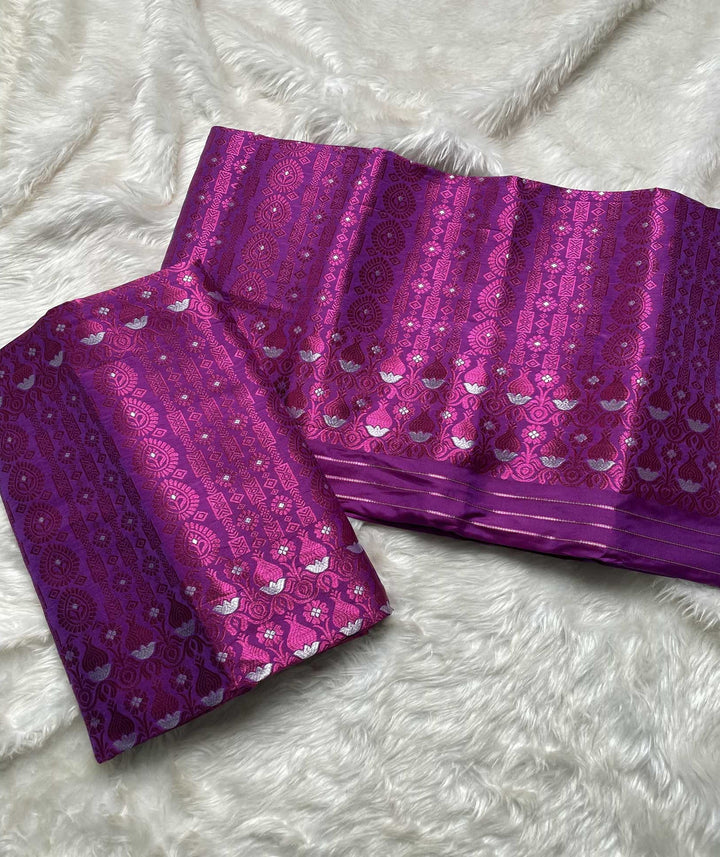 Colouring Jari Mix Set Mekhela Sador