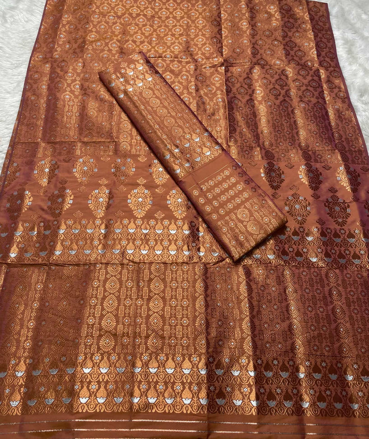 Colouring Jari Mix Set Mekhela Sador