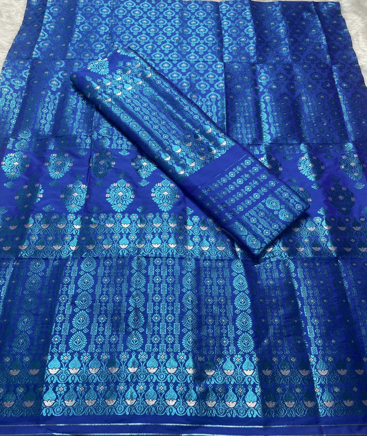 Colouring Jari Mix Set Mekhela Sador