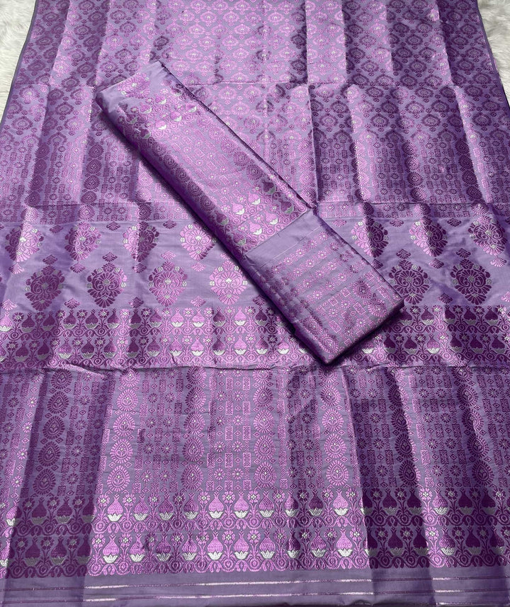 Colouring Jari Mix Set Mekhela Sador