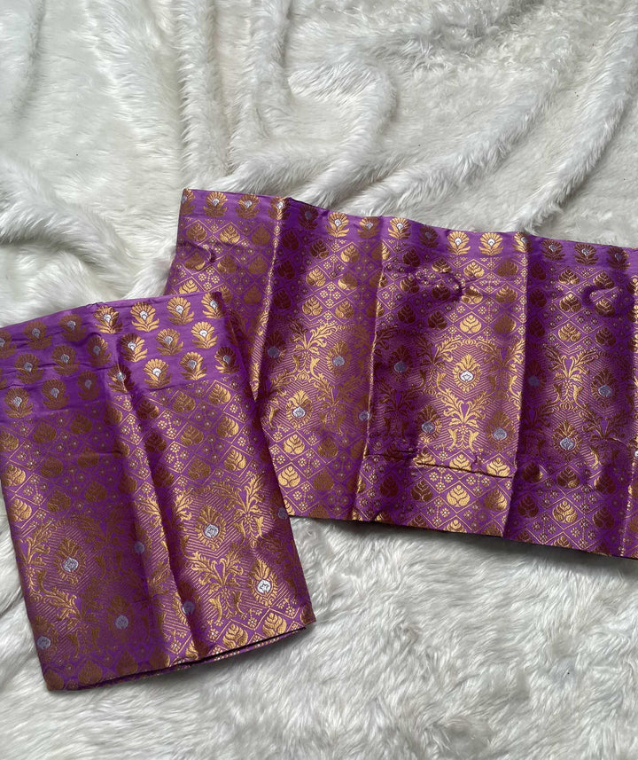 Copper Jari Mix Set Mekhela Sador