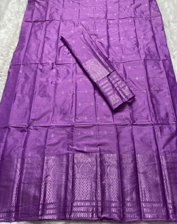 Colouring Jari Mix Set Mekhela Sador