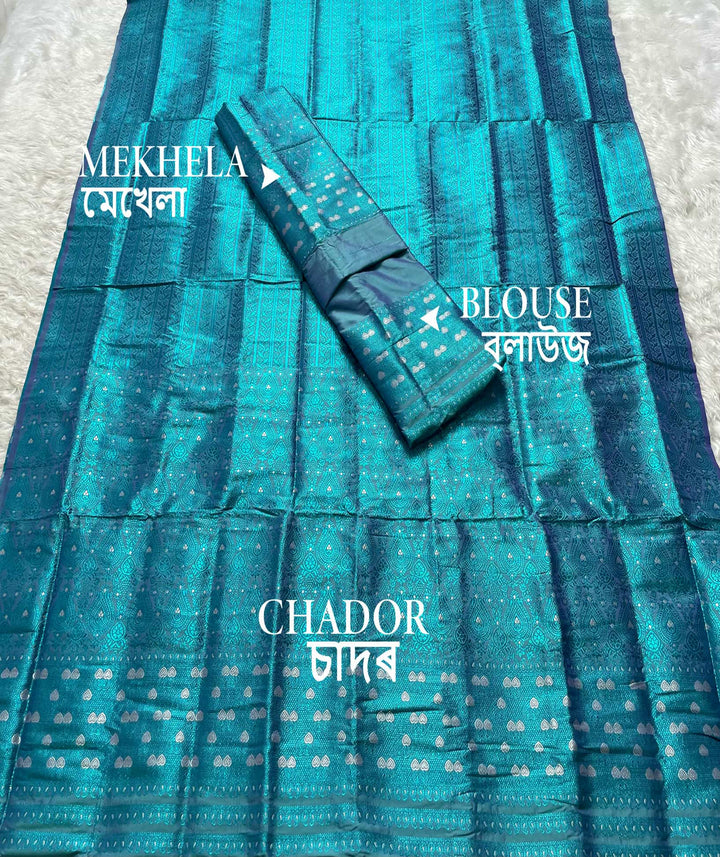 Colouring Jari Mix Pat Mekhela Sador