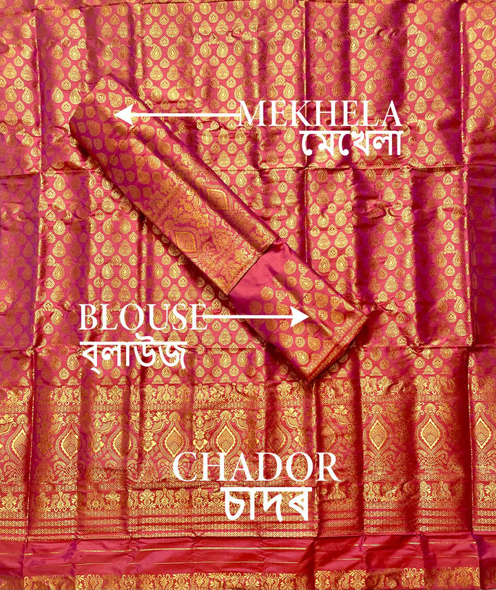 All Over Mix Set Mekhela Sador
