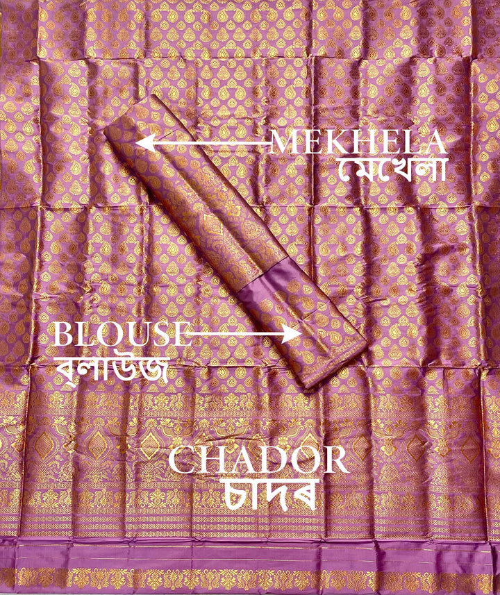 All Over Mix Set Mekhela Sador