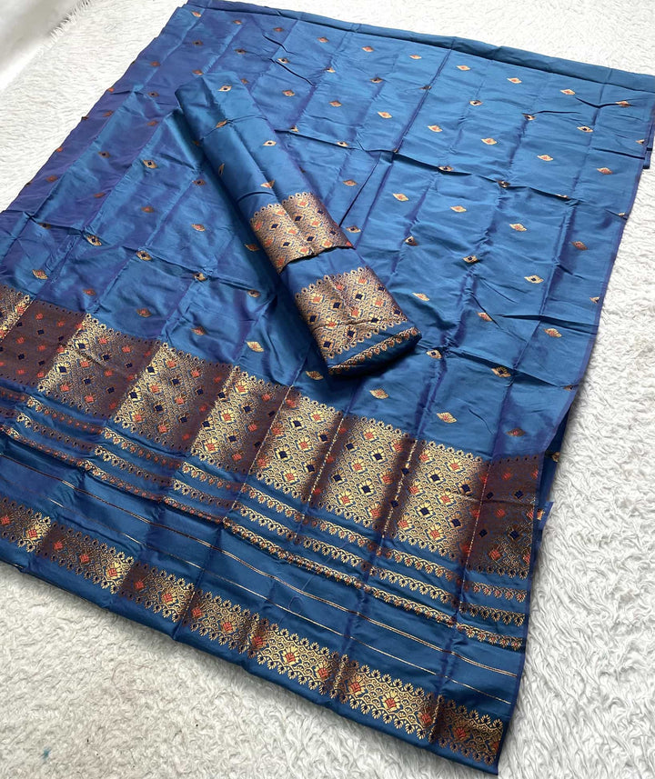 Mix Pat Mekhla Chador - Mix Designs - Clearance Sale