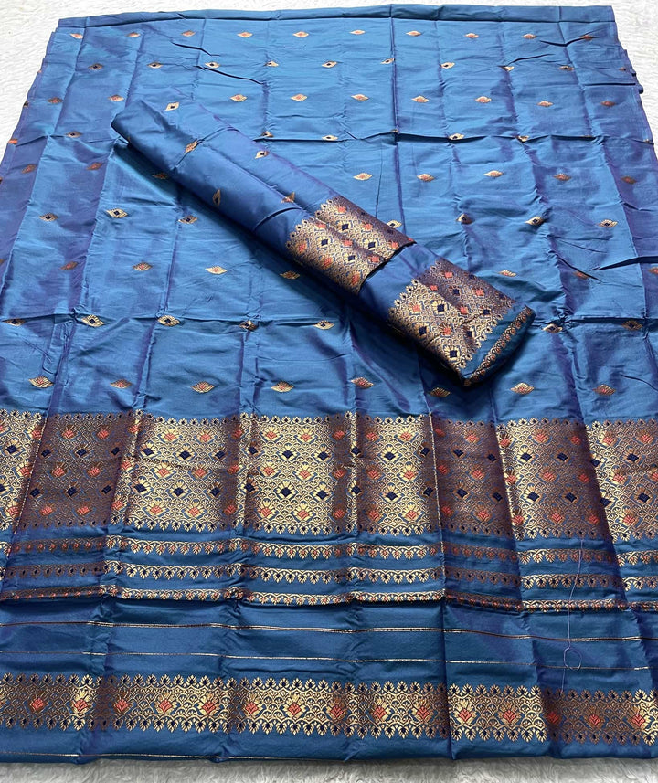 Mix Pat Mekhla Chador - Mix Designs - Clearance Sale