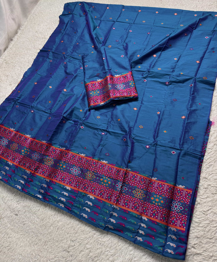 Multi-Dhaga Work Mix Set Mekhela Sador