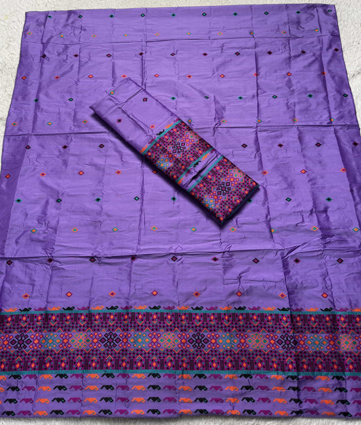 Multi-Dhaga Work Mix Set Mekhela Sador