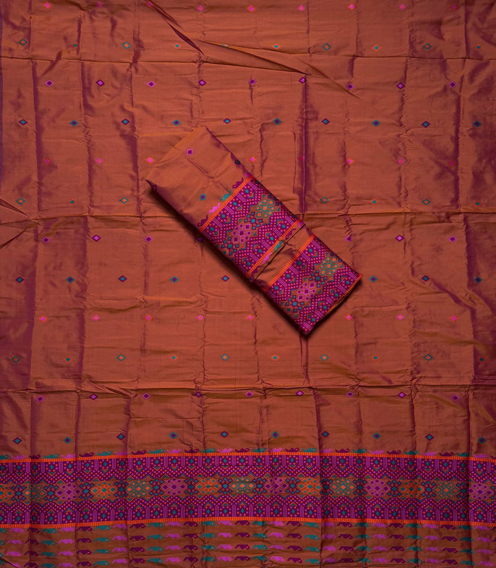 Multi-Dhaga Work Mix Set Mekhela Sador