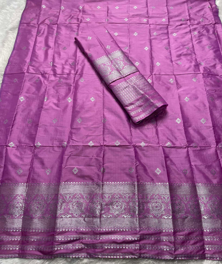 Silver Jari - Dhaga Mina - Mix Set Mekhela Sador