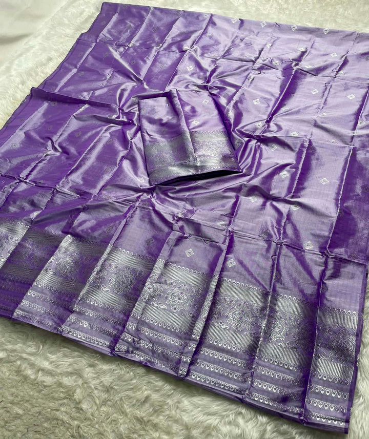 Silver Jari - Dhaga Mina - Mix Set Mekhela Sador