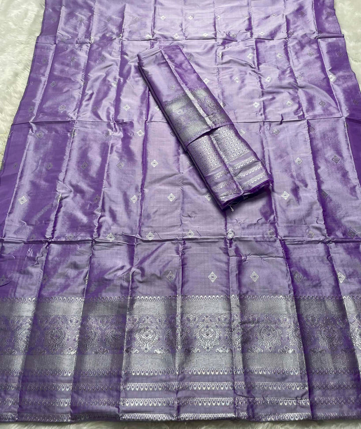 Silver Jari - Dhaga Mina - Mix Set Mekhela Sador