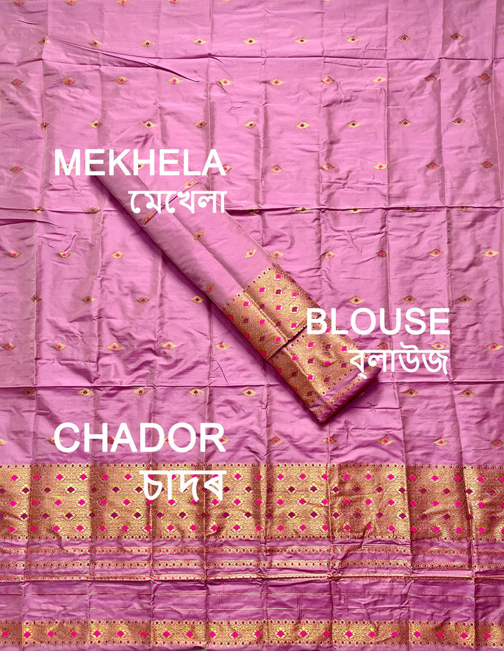 Small Buti Mix Set Mekhela Sador