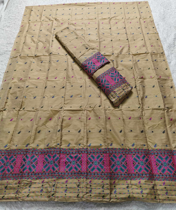 Mix Pat Mekhla Chador - Mix Designs - Clearance Sale