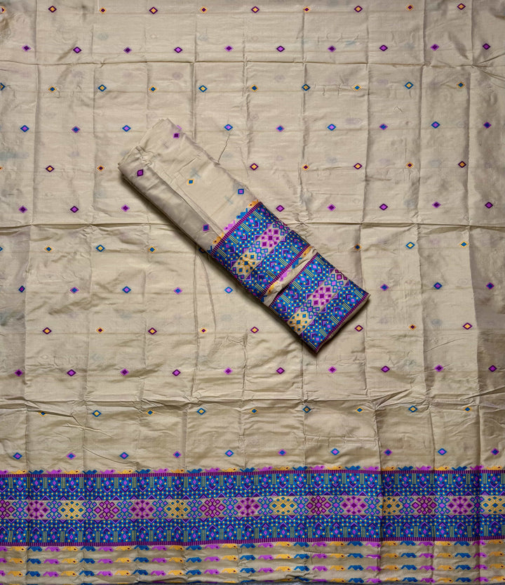 Multi-Dhaga Work Mix Set Mekhela Sador
