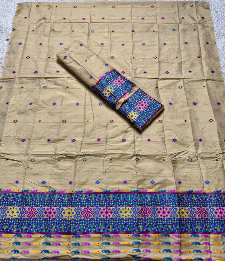 Multi-Dhaga Work Mix Set Mekhela Sador